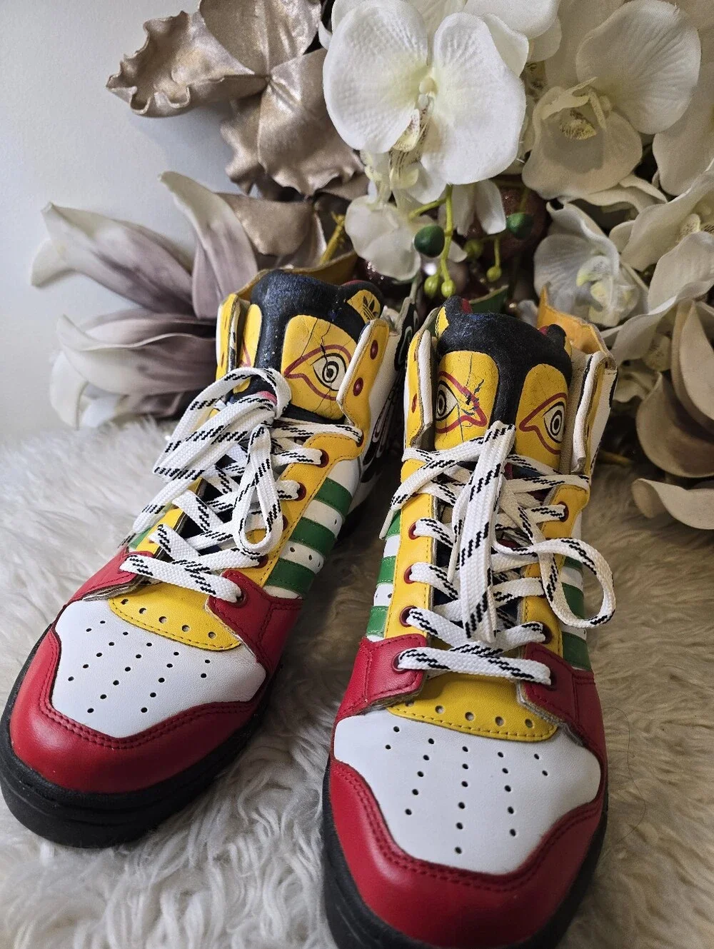 Jeremy Scott x adidas Eagle Wing Totem mens shoes size9.5